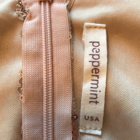 Rose gold body con dress - Picture 5 of 5